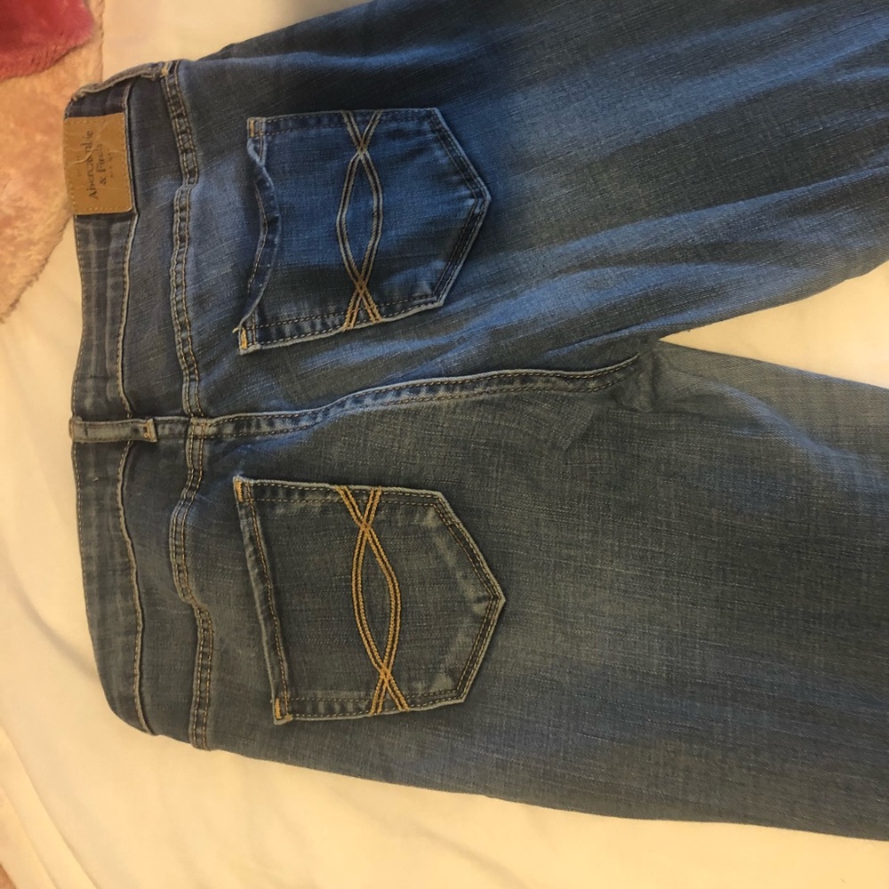 Medium blue skinny jeans